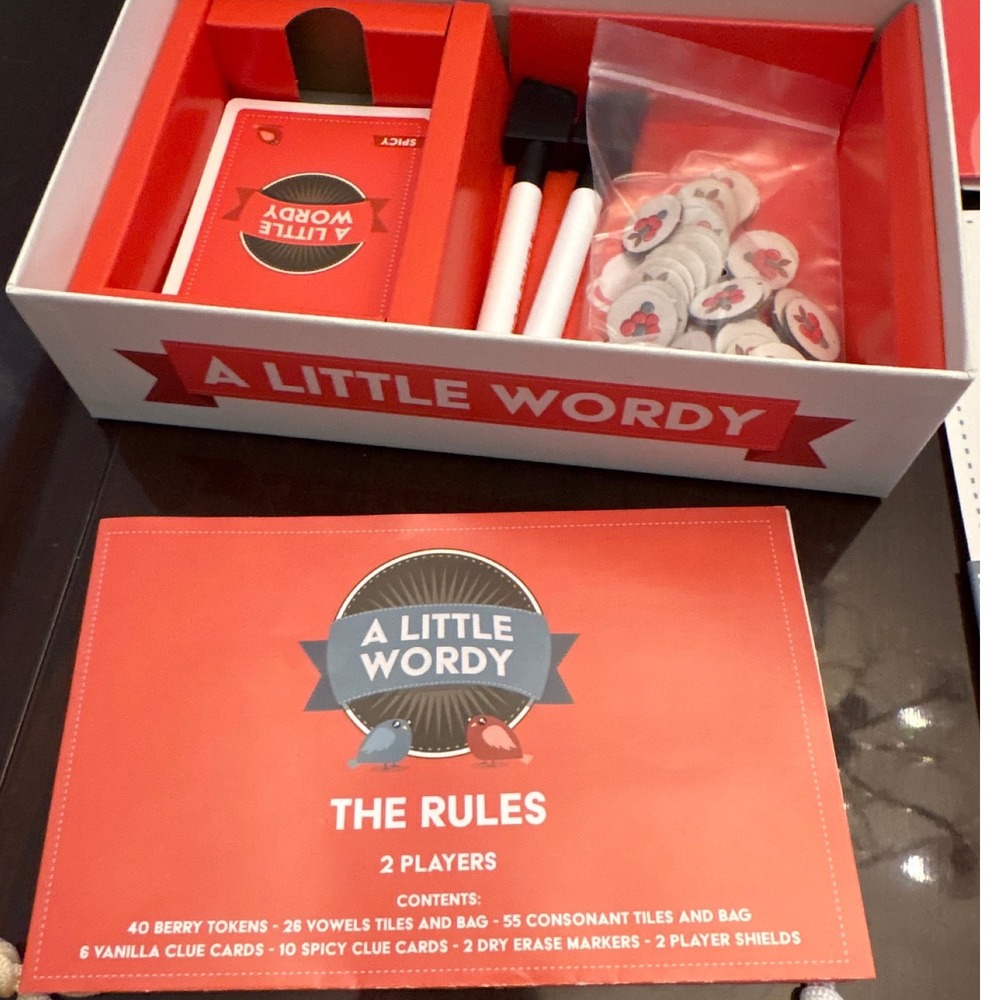 Exploding Kittens A Little Wordy Sneaky Two Player Tile Word Game Complete - Picture 9 of 11